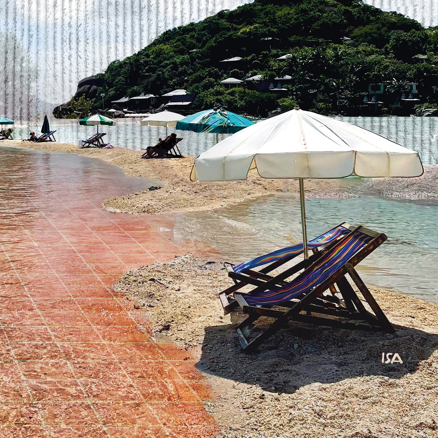 In Paradise the Sea Has Pink Tiles