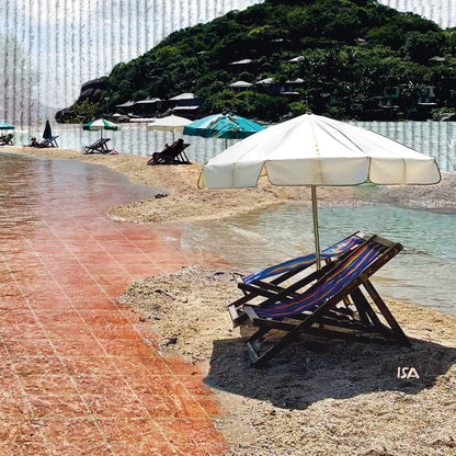 In Paradise the Sea Has Pink Tiles