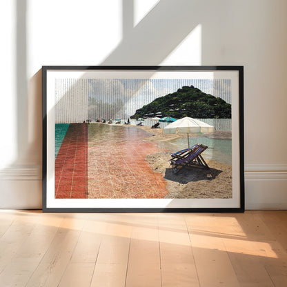 In Paradise the Sea Has Pink Tiles