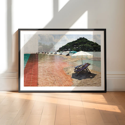 In Paradise the Sea Has Pink Tiles